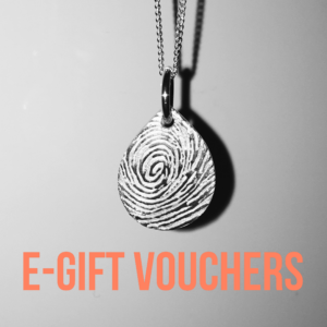 E-Gift Voucher for personalised fingerprint Jewellery 